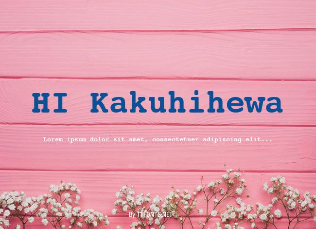 HI Kakuhihewa example